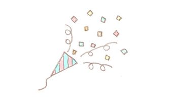 クラッカーのイラスト 無料で使える 誕生日のフリー素材 商用利用 加工可 Happy Birthday Project