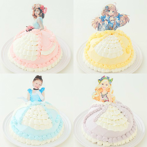 女の子に人気 ドールケーキ ドレスケーキ がネット通販でオーダーできるお店 Happy Birthday Project